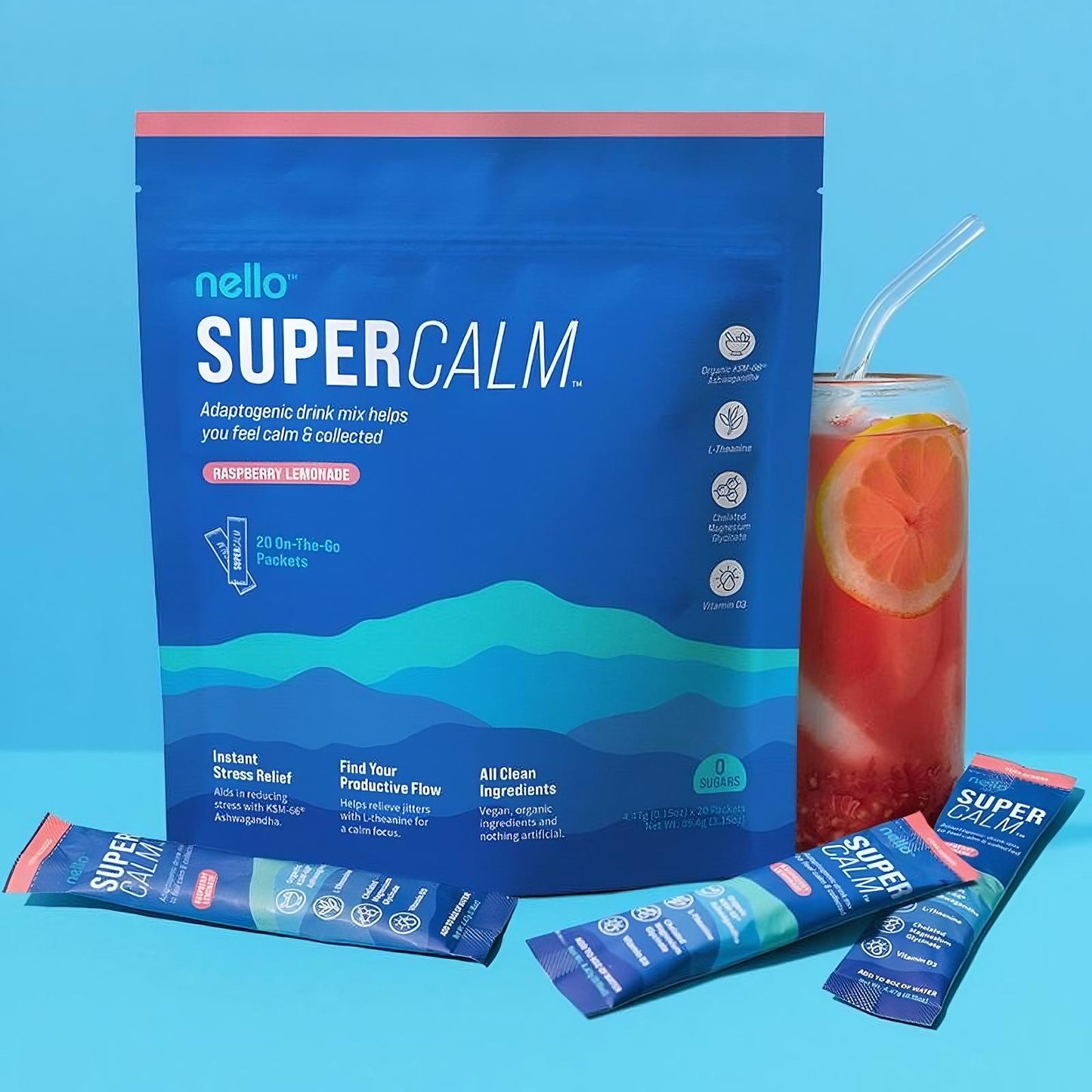 Nello - Premium Stress & Focus Support Mix